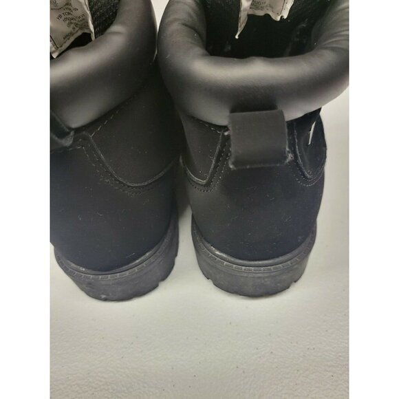 Craftman Size 3 Kids Black Velvet Lace-Up Ankle Boots casual wear - Picture 5 of 7